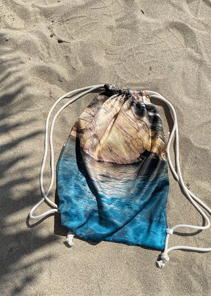 beach string bag