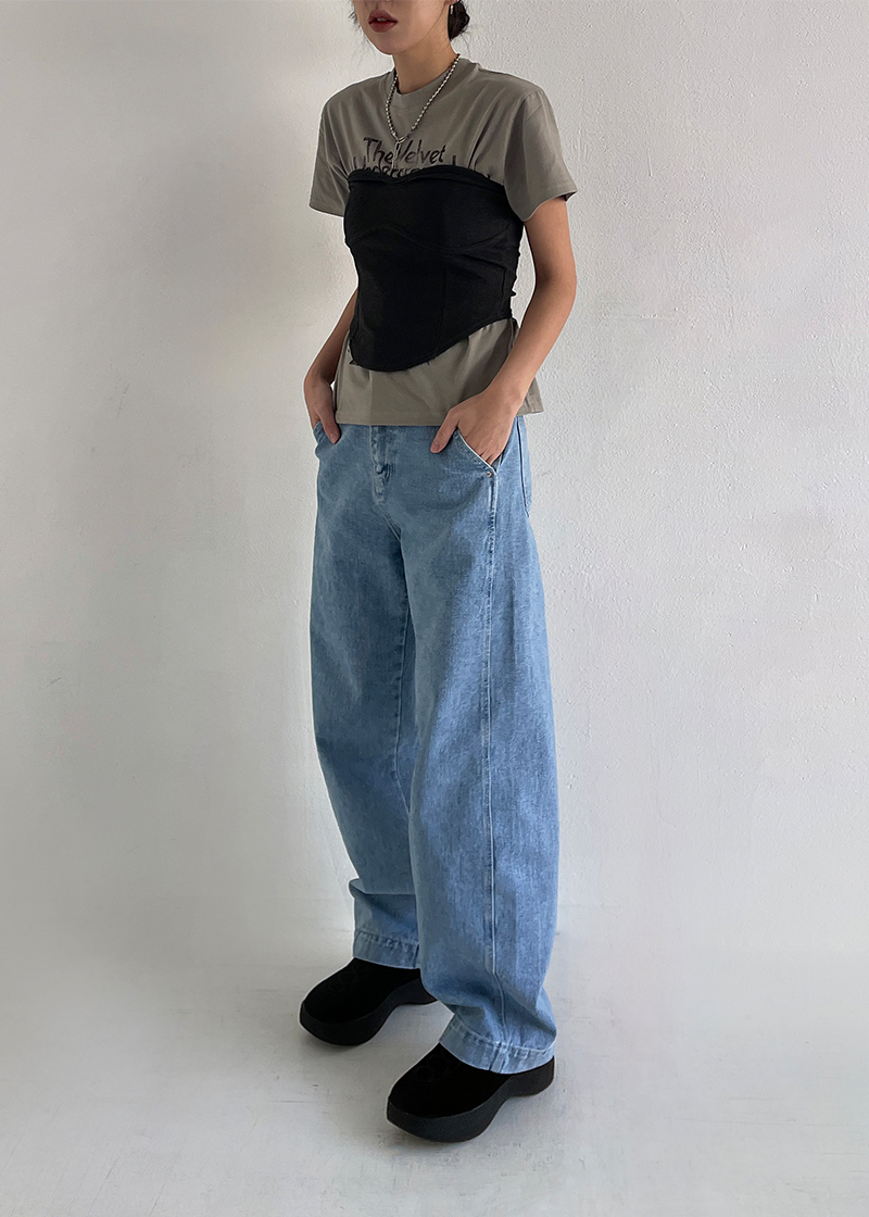 cloud curved jeans (s/m)