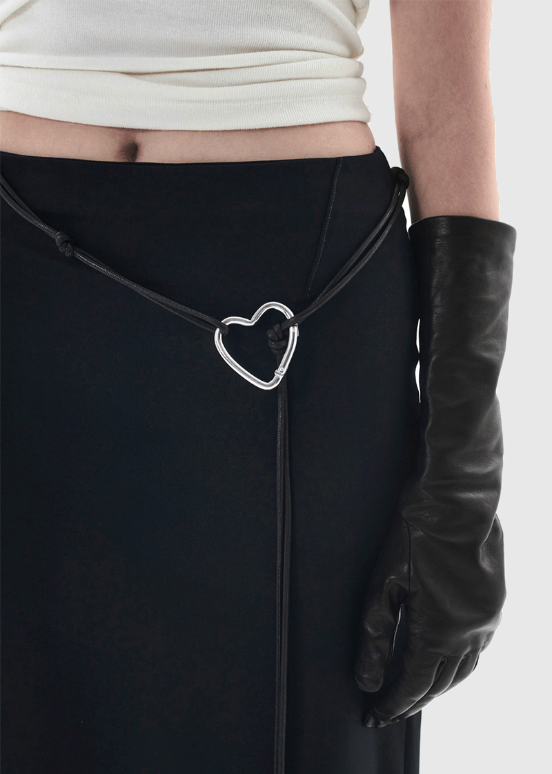 heart hook string belt (2c)