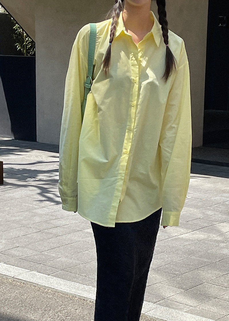 neon linen boxy shirt (5c)